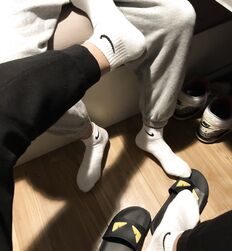 Boys in white socks twink home style tube 