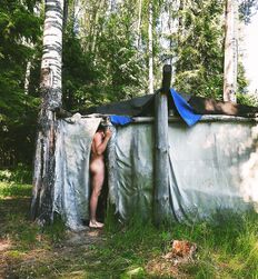 Gay Porn Nude guy Klim in nature 