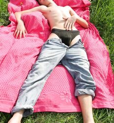 twink Marik naked in field solo Porn Gay 