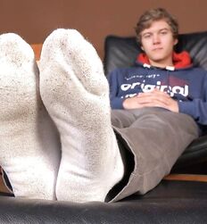 Boys with white socks twink guys feet tube 
