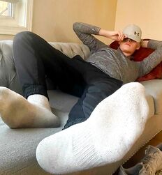Boys with white socks twink guys feet tube 