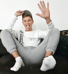 Boys with white socks twink guys feet tube 