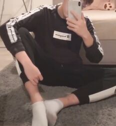 Boys with white socks twink guys feet tube 