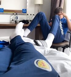 Boys with white socks twink guys feet tube 