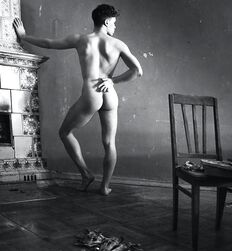 B&W Gay Boys Tube Twinks Drawn Art Classic 