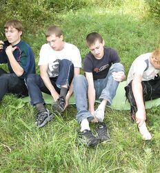 Mike and Friends in the woods Porn Teen Gay 
