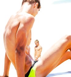 teens in pool twink summer public twink tube 