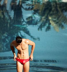teens in pool twink summer public twink tube 