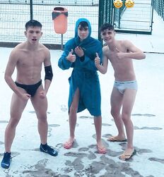 Cute straight twink tube athletic guys mix 