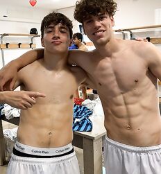 Cute straight twink tube athletic guys mix 