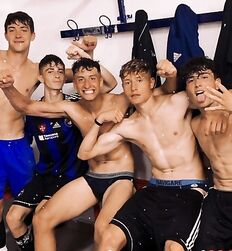Cute straight twink tube athletic guys mix 