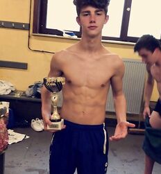 Cute straight twink tube athletic guys mix 