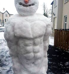 Sexy Snowman Winter Twink Tube Fun