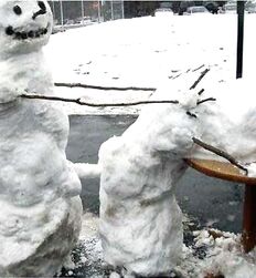 Sexy Snowman Winter Twink Tube Fun 