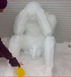 Sexy Snowman Winter Twink Tube Fun 