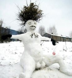 Sexy Snowman Winter Twink Tube Fun 