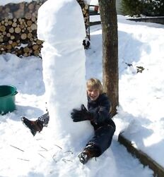 Sexy Snowman Winter Twink Tube Fun 