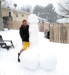 Sexy Snowman Winter Twink Tube Fun 