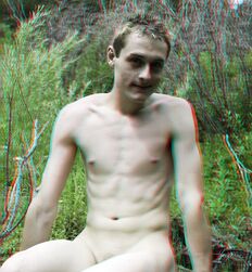 Jamie Knight and gay porn Twinks in Advanced 3d Anaglyph 