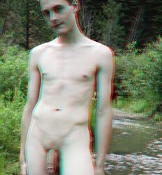 Jamie Knight and gay porn Twinks in Advanced 3d Anaglyph 