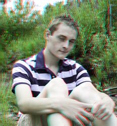 Jamie Knight and gay porn Twinks in Advanced 3d Anaglyph 
