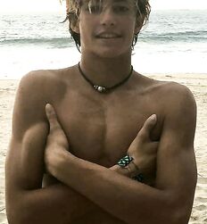 Cute French Surfer Marcot Mignot Twink Tube Mix 