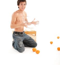 Algis studio set Orange picking solo Porn Gay 