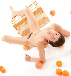 Algis studio set Orange picking solo Porn Gay 