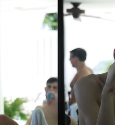 Jamie Knight and Twinks VR 3d Gay Porn 