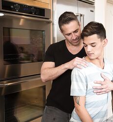 HighRes Gay Porn - Daddy's Deep Dick Dean And Xander 