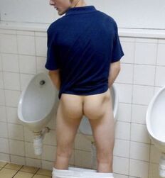 Urinal stright boys piss porn guys gay 