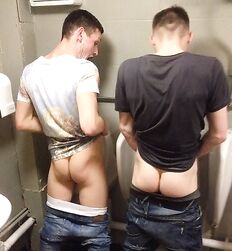 Urinal stright boys piss porn guys gay 