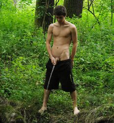 pissing guys public boys porn caught act 