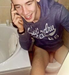 Opss, fun caught boys porn bathroom toilet 