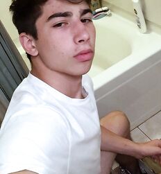 Opss, fun caught boys porn bathroom toilet 