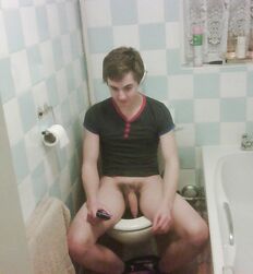 Opss, fun caught boys porn bathroom toilet 