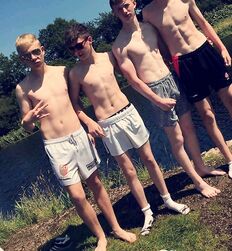 A mixed selection of hot lads ripped twink tube 