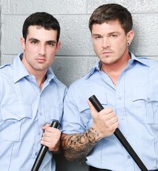 HighRes Gay Porn - Prison Shower Jack, Johnny, Sebastian 