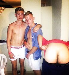 Frat guys fun public nude porn 