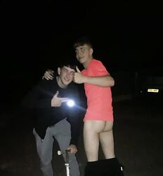 Frat guys fun public nude porn 