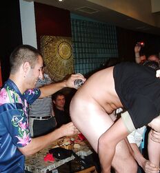 Frat guys fun public nude porn 