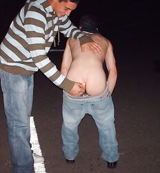 Frat guys fun public nude porn 