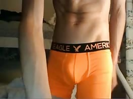 Hung Jock Plays With Cock On Webcam For First Time.