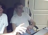 Helping his friend