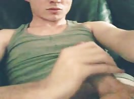Shoot on shirt and chin
