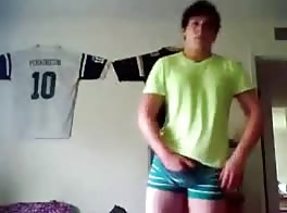 cute guy in american eagle undies