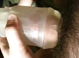 A little fleshlight play