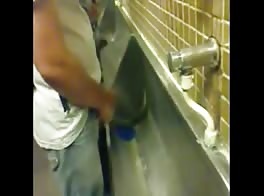 urinal wank