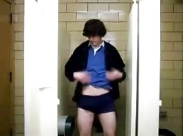 Public Bathroom Wank