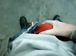 Dildo stuck on the wall